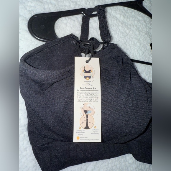 NWT Kindred bravely sublime nursing and pumping bra size large. Black. - Picture 7 of 7